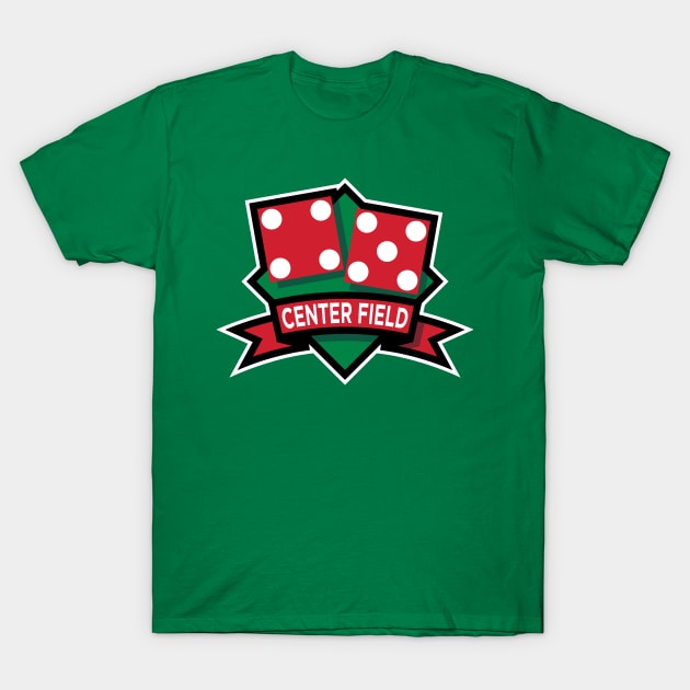 Center Field 9 T-Shirt by Fourteen21 Designs